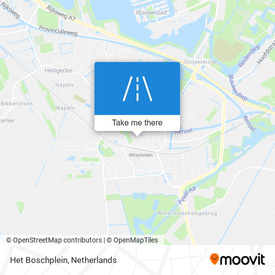 Het Boschplein map