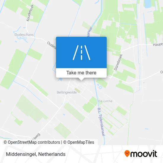 Middensingel map