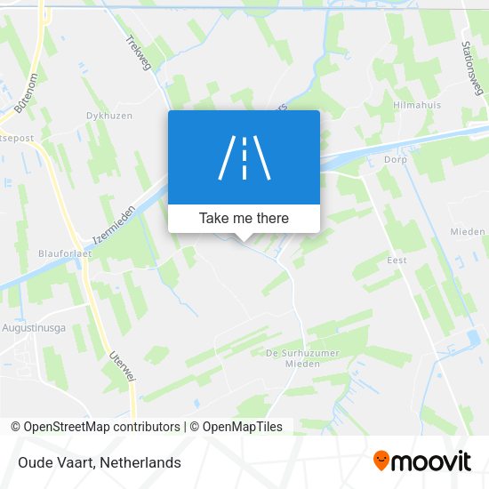 Oude Vaart map