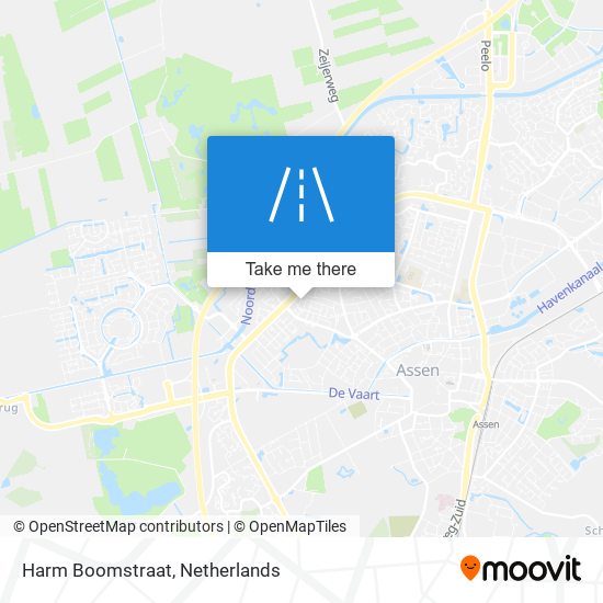 Harm Boomstraat Karte