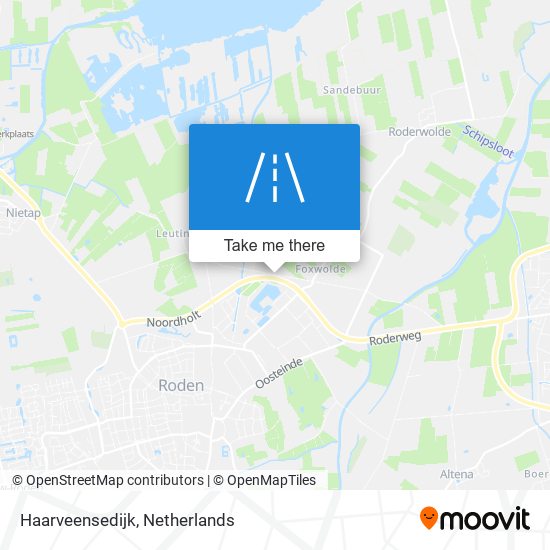 Haarveensedijk map