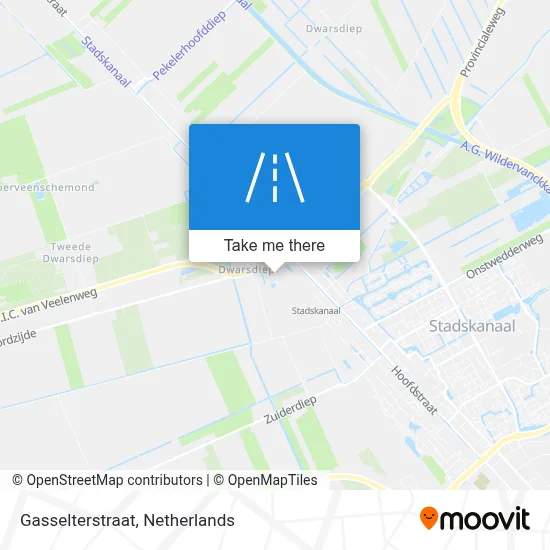 Gasselterstraat map