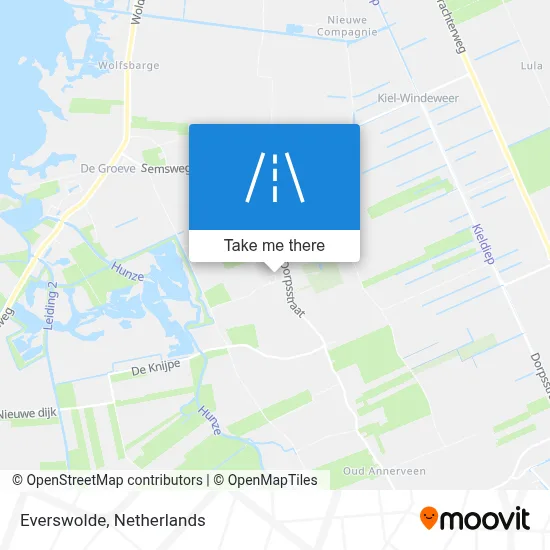 Everswolde map