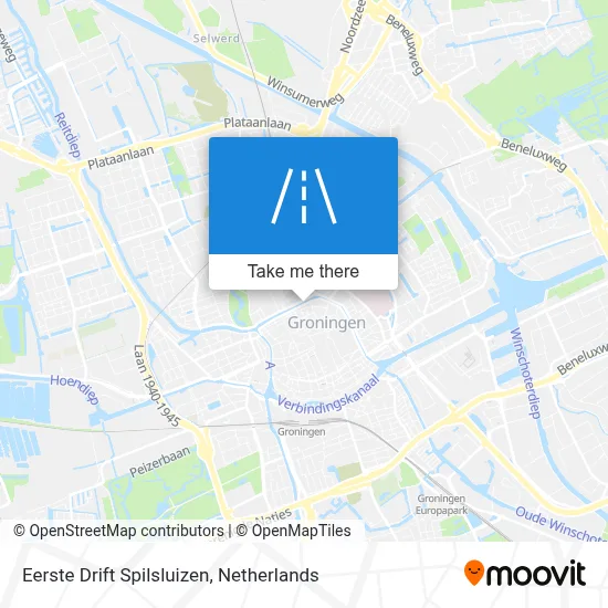 Eerste Drift Spilsluizen map