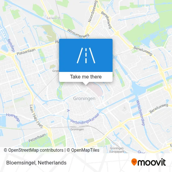 Bloemsingel map