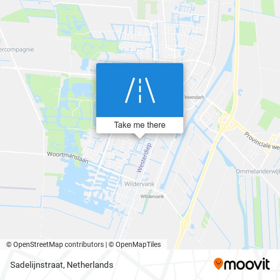 Sadelijnstraat map