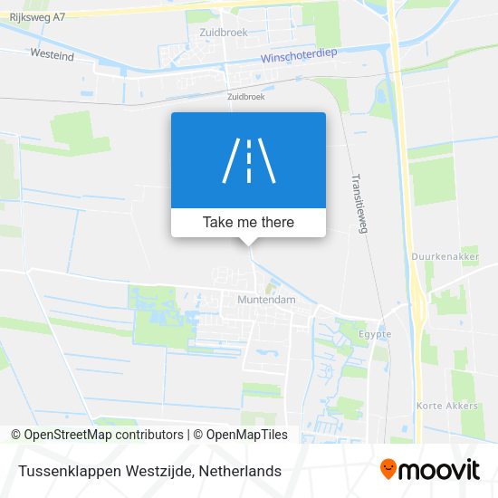 Tussenklappen Westzijde map