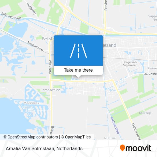 Amalia Van Solmslaan map