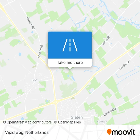 Vijzelweg map