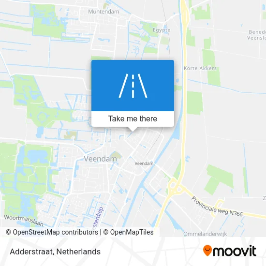 Adderstraat map