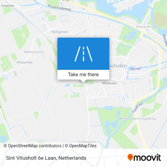 Sint Vitusholt 6e Laan map