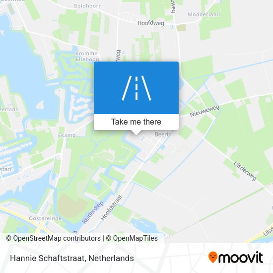 Hannie Schaftstraat map