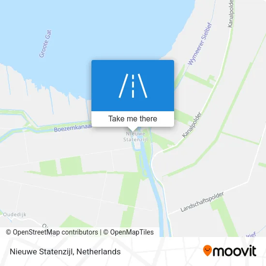 Nieuwe Statenzijl map