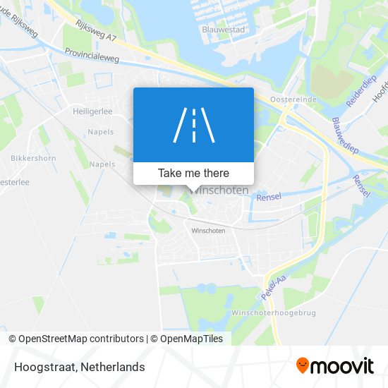 Hoogstraat map