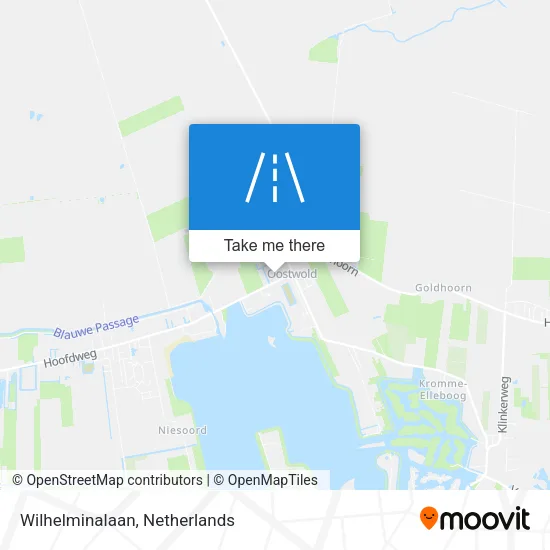 Wilhelminalaan map