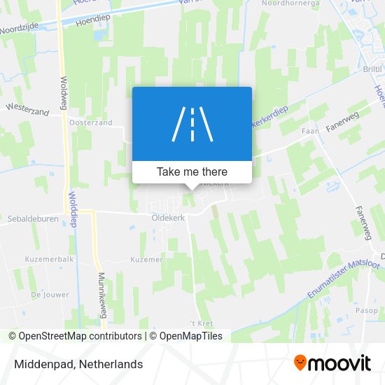 Middenpad map