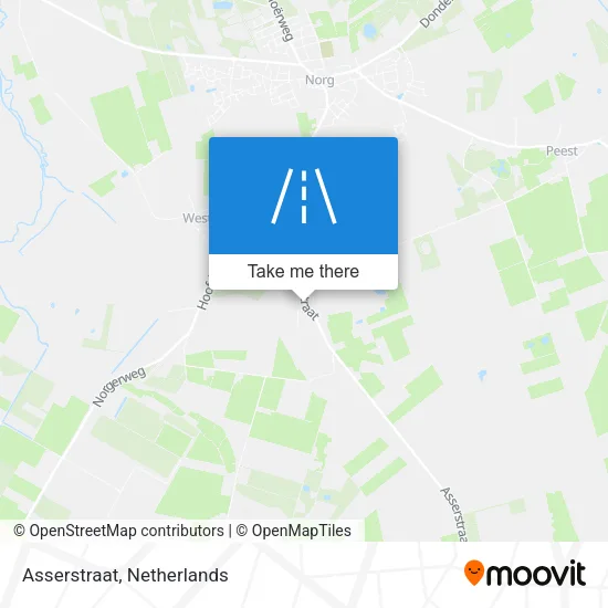 Asserstraat map