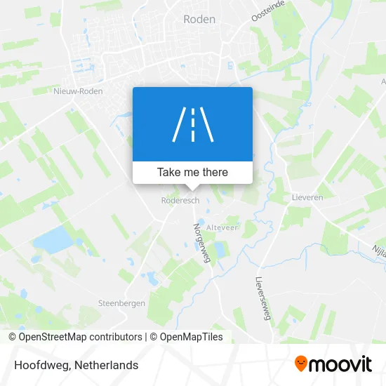Hoofdweg map