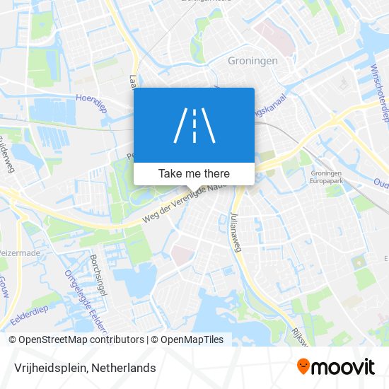 Vrijheidsplein map