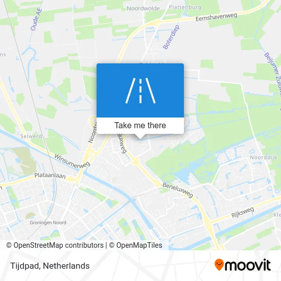 Tijdpad map