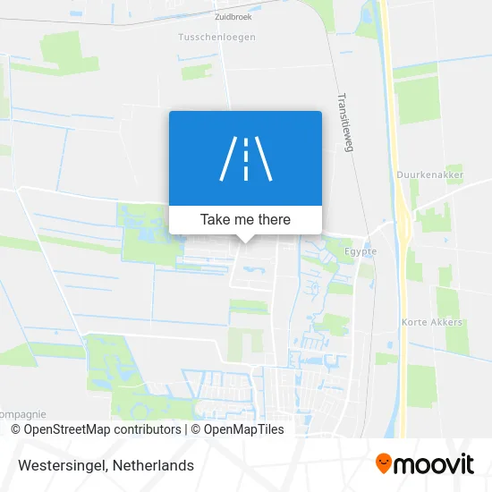 Westersingel map