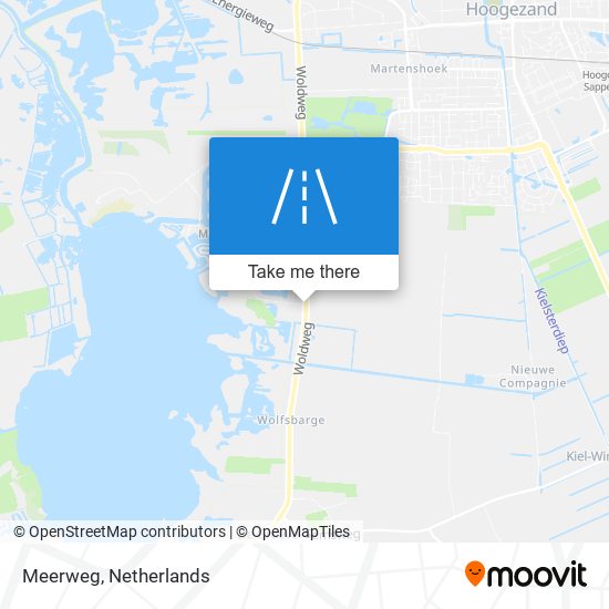 Meerweg map