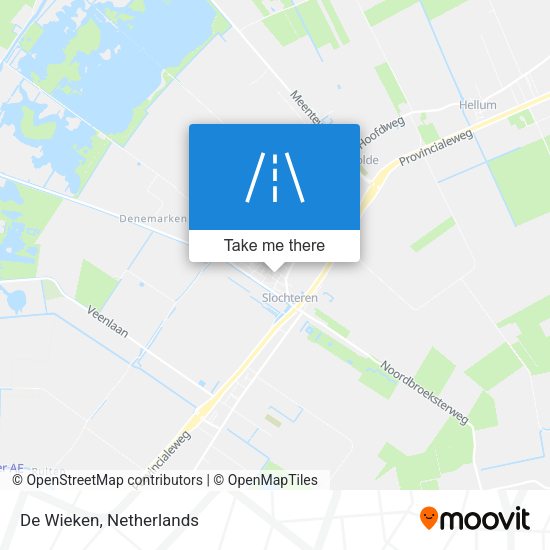 De Wieken map