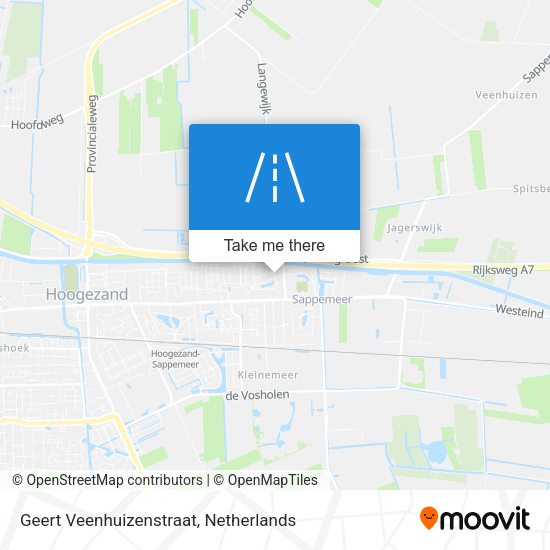 Geert Veenhuizenstraat map