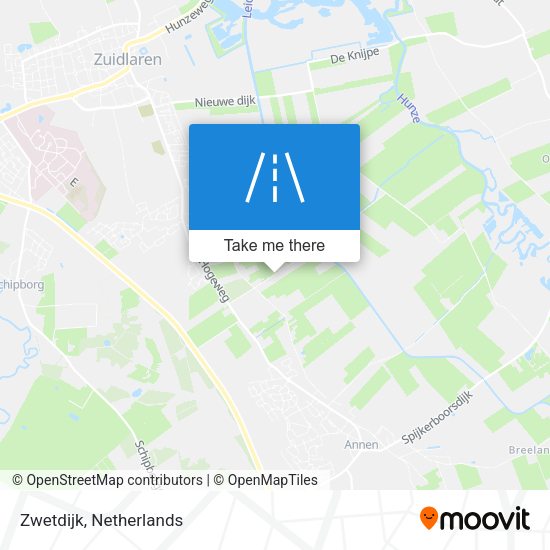 Zwetdijk map