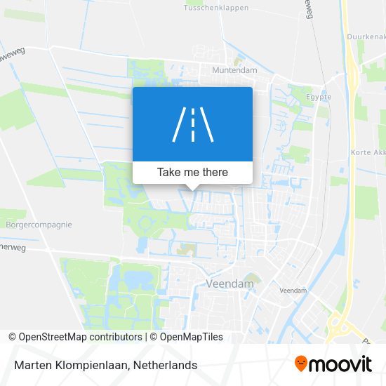 Marten Klompienlaan map