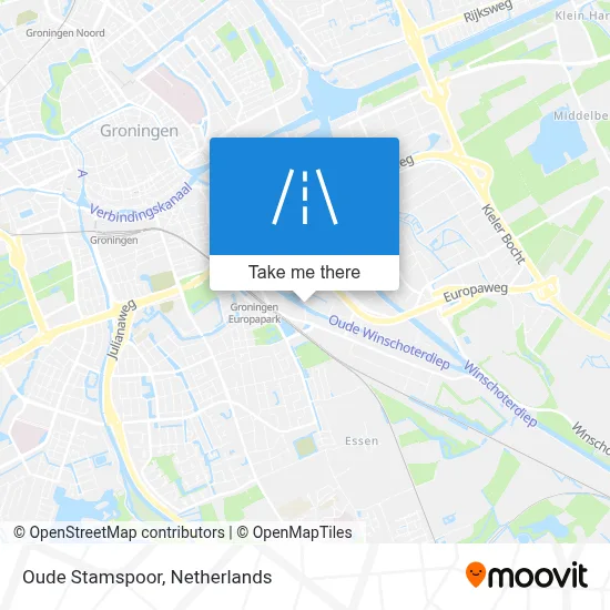 Oude Stamspoor Karte