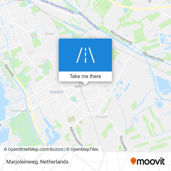 Marjoleinweg map
