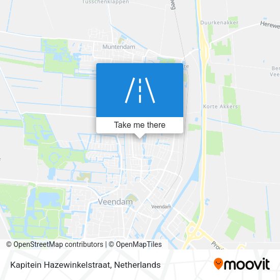 Kapitein Hazewinkelstraat map
