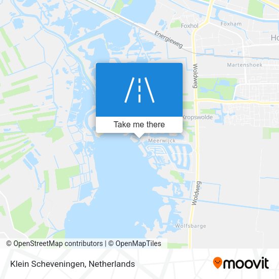 Klein Scheveningen map
