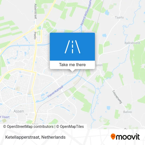 Ketellapperstraat map