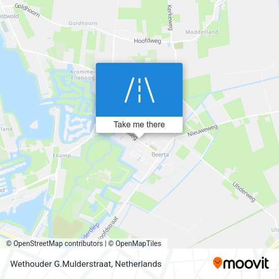 Wethouder G.Mulderstraat map
