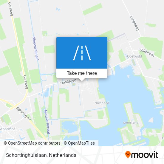 Schortinghuislaan map