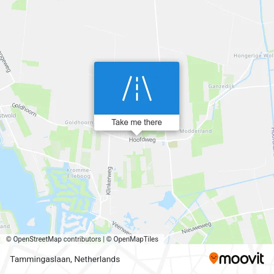 Tammingaslaan map