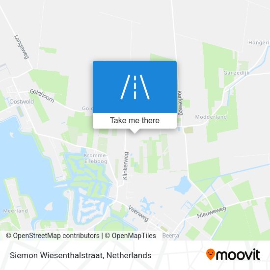 Siemon Wiesenthalstraat map