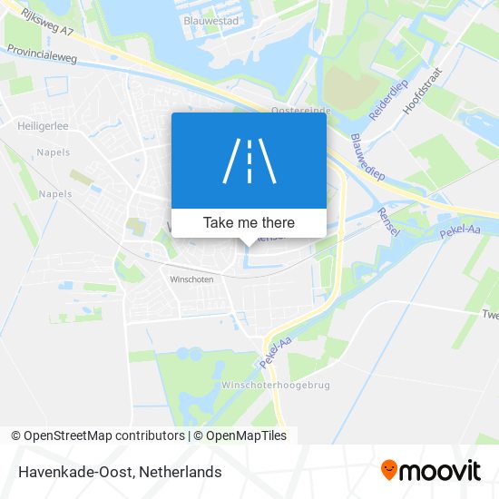 Havenkade-Oost map