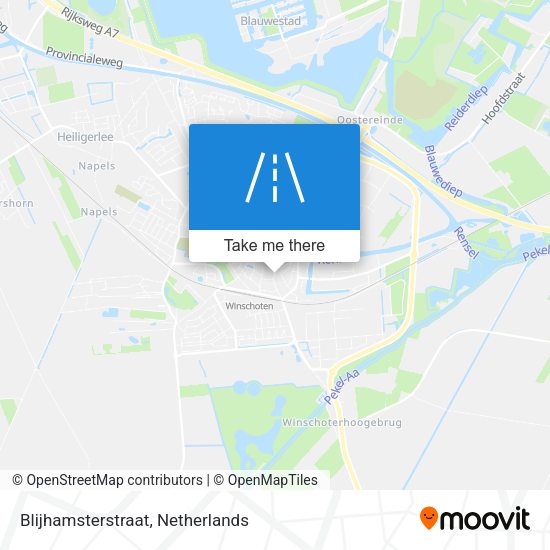 Blijhamsterstraat map