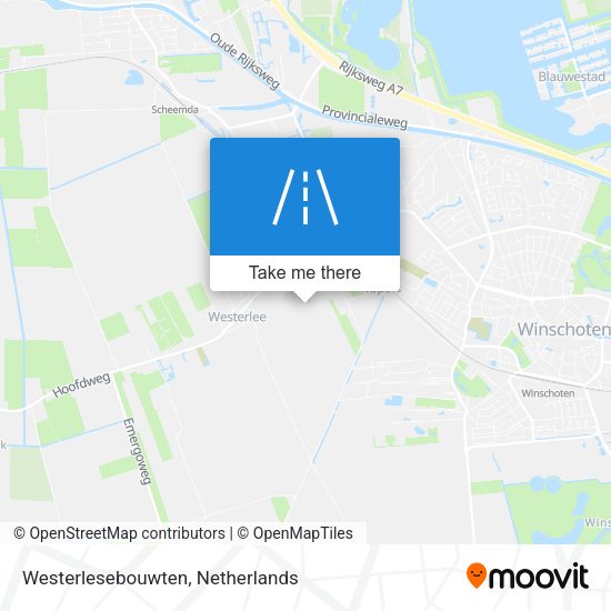 Westerlesebouwten map