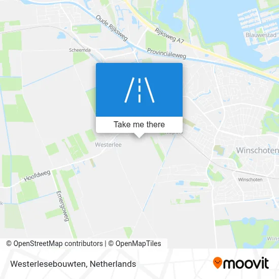 Westerlesebouwten map