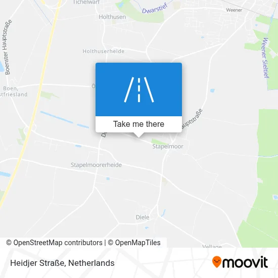 Heidjer Straße map