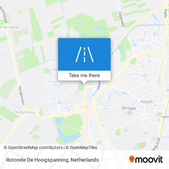 Rotonde De Hoogspanning Karte