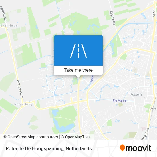 Rotonde De Hoogspanning map