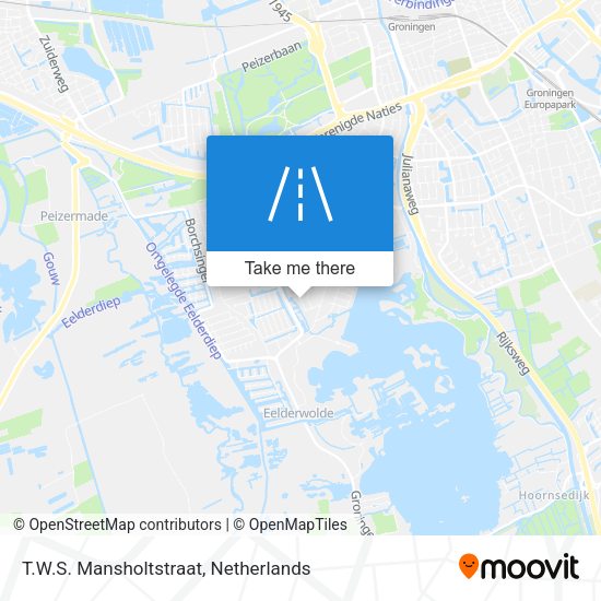 T.W.S. Mansholtstraat map