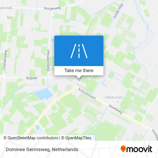 Dominee Germsweg map