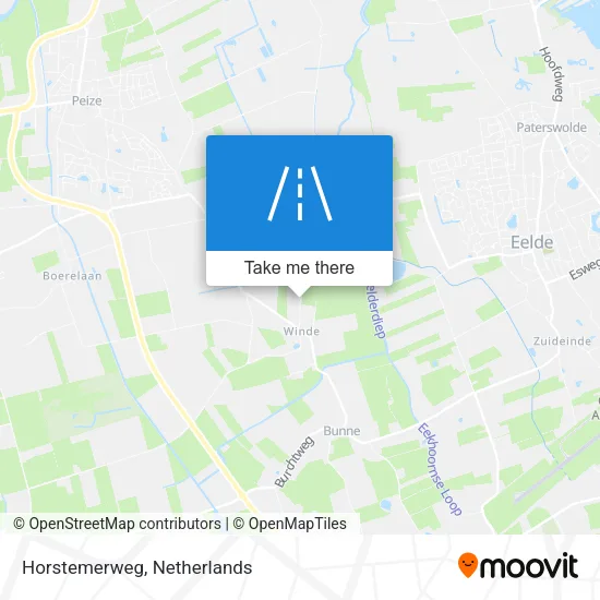 Horstemerweg map