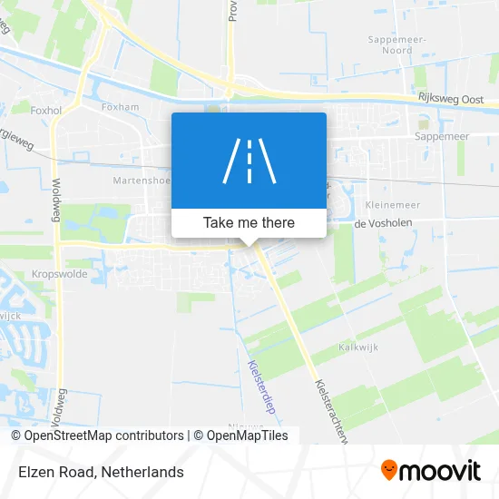 Elzenweg map